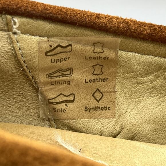 Patina‎ by Portland Zoe Chunky Loafers Women's Size 6 Brown Suede Penny Platform - Picture 10 of 10